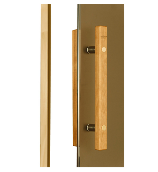 Дверь для бани и сауны Tesli Lux Magnetic Sateen 1900х700 015039 фото