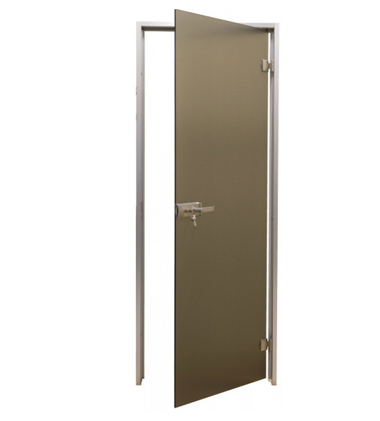 Дверь межкомнатная - Tesli Terra Bronze Sateen 2000х800 013556 фото