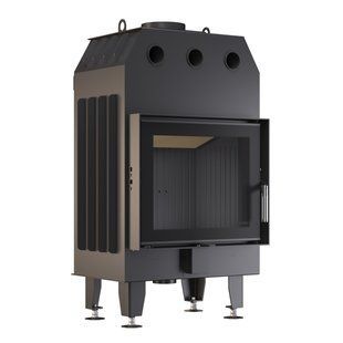 Каминная топка BOKAR 6050 (14,4 kW) black ceramatex 6050 фото