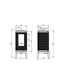 Чугунная печь Invicta IWAKI антрацит ref.6106-24 фото 3