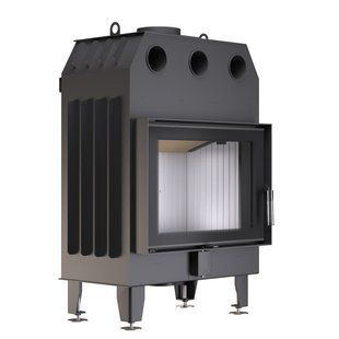 Каминная топка BOKAR 7050 (15,2 kW) white ceramatex 70500 фото
