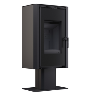 Стальная печь BOKAR 4380 ( 9,0 кв ) black ceramatex BOKAR Aston FD 4380 фото