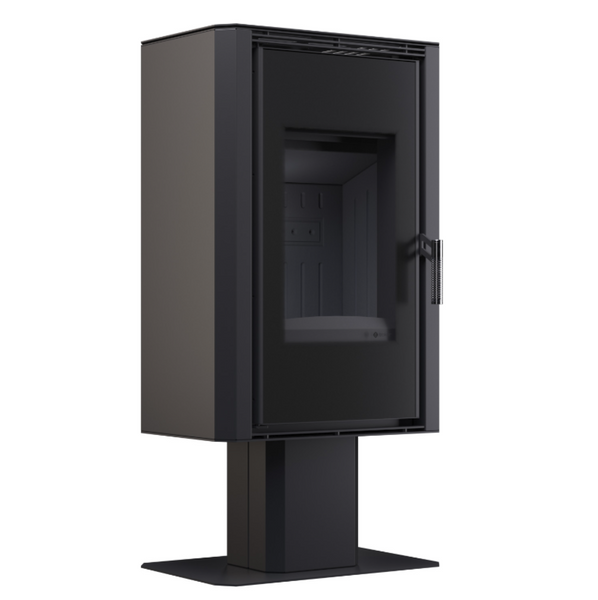 Сталева піч BOKAR Aston FD 4380 ( 9,0 кв ) black ceramatex BOKAR Aston FD 4380 фото