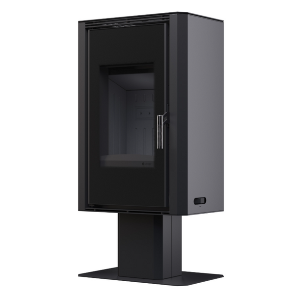 Стальная печь BOKAR 4380 ( 9,0 кв ) black ceramatex BOKAR Aston FD 4380 фото