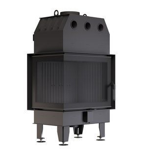 Каминная топка BOKAR 655047 L (14,5 kW) black ceramatex 655047 L/R фото