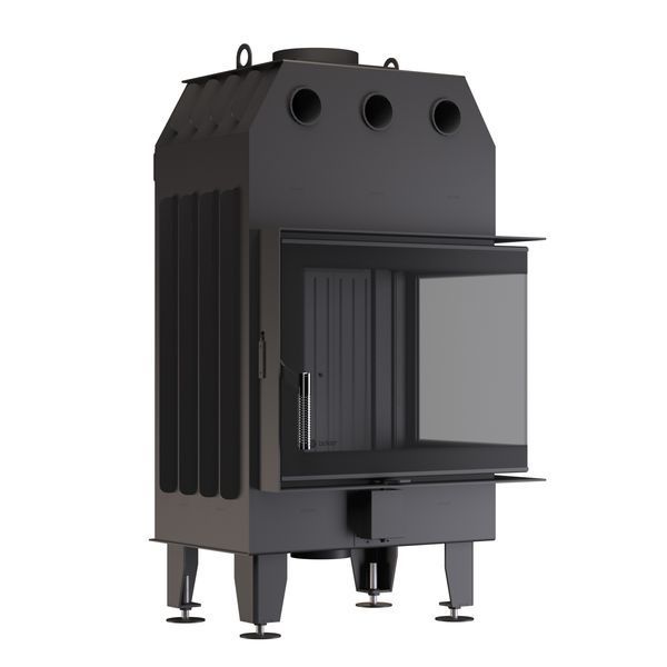 Камінна топка BOKAR 655047 R (14,5 kW ) black ceramatex 6555047 L/R фото