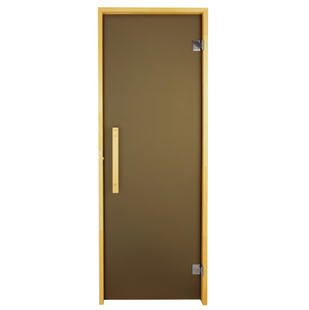Двері для лазні та сауни Tesli Lux Sateen 1900х700 015090 фото