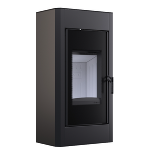 Стальная печь BOKAR 4380 ( 9,0 кв ) white ceramatex BOKAR Aston ST 4380WH фото