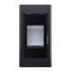 Стальная печь BOKAR 4380 ( 9,0 кв ) white ceramatex BOKAR Aston ST 4380WH фото 8