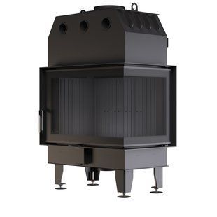 Каминная топка BOKAR 755047 R (15,2 kW) black ceramatex 77550477 L/R фото