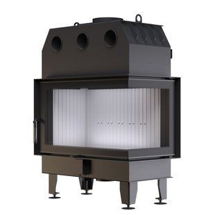 Каминная топка BOKAR 855047 R (17,0 kW) black ceramatex 855045 R фото