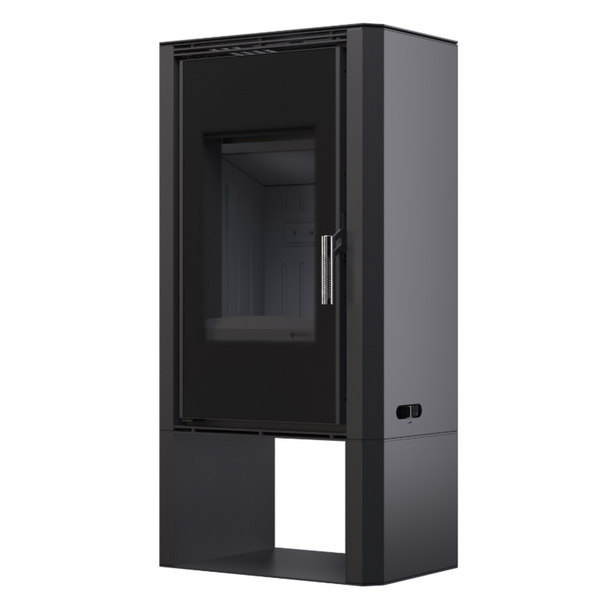 Стальная печь BOKAR 4380 ( 9,0 кв ) black ceramatex BOKAR Aston WD 4380A фото