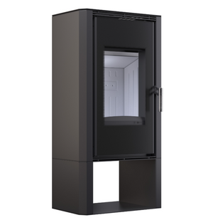 Стальная печь BOKAR 4380 ( 9,0 кв ) white ceramatex BOKAR Aston WD 4380White фото