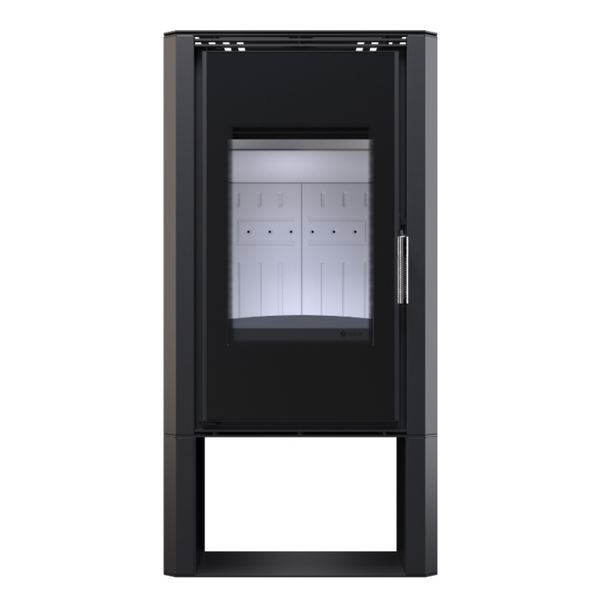 Стальная печь BOKAR 4380 ( 9,0 кв ) white ceramatex BOKAR Aston WD 4380White фото
